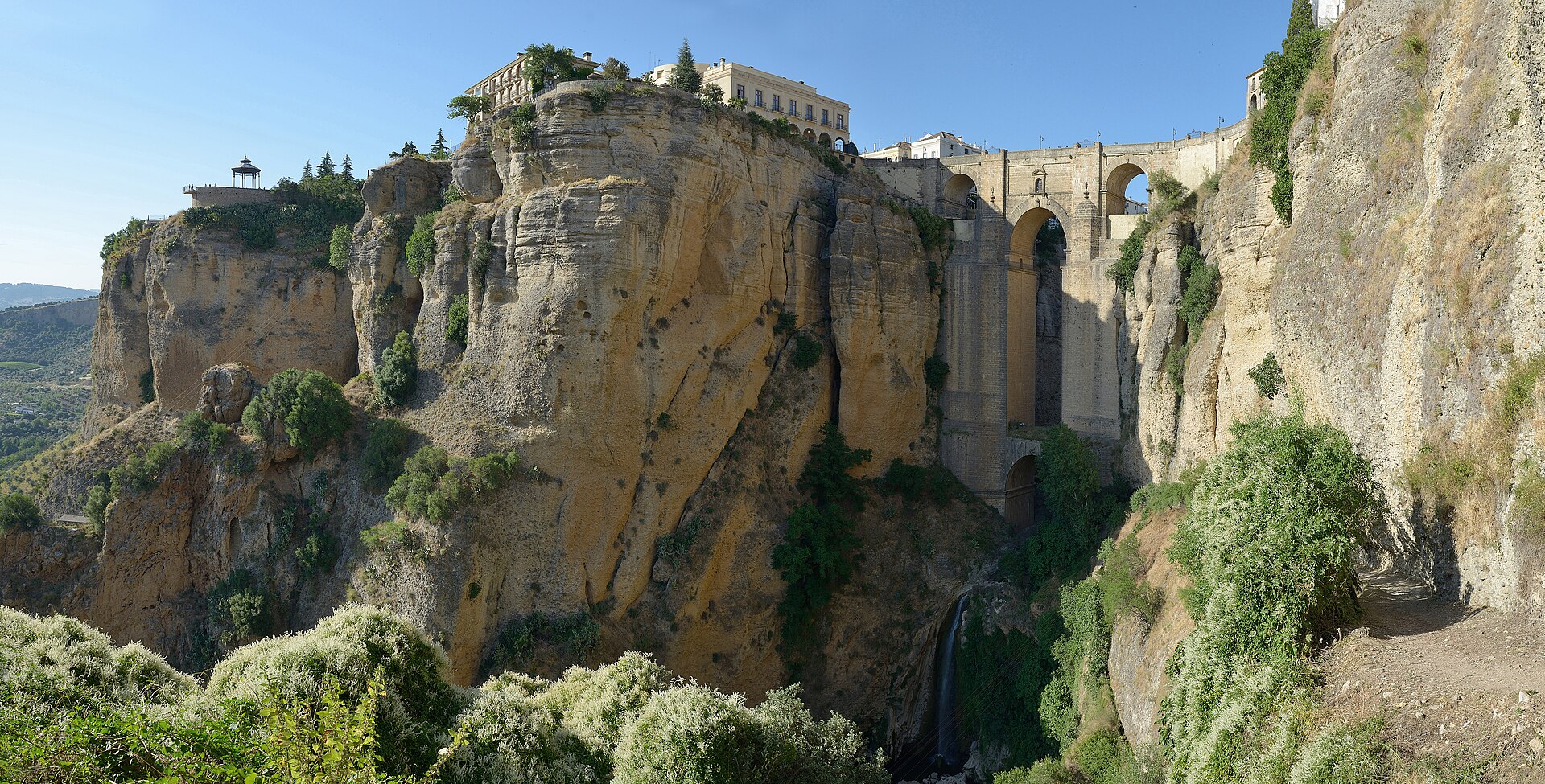 Ronda and Puente Nuevo in Andalusia